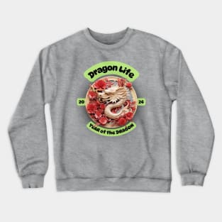 Year of the Dragon-Dragon Life 2024 Crewneck Sweatshirt